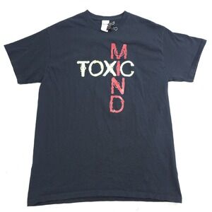 Toxic Mind Band Death‎ Metal Core T-Shirt Mens Sz M Tee Black Tour Dates